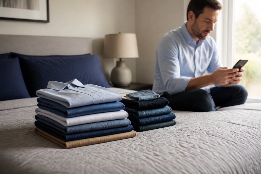 Professional illustration showing Busy for professional laundry worth it