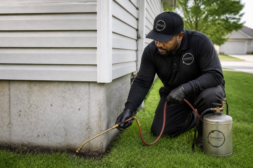 Illustration showing the benefits of professional pest control worth