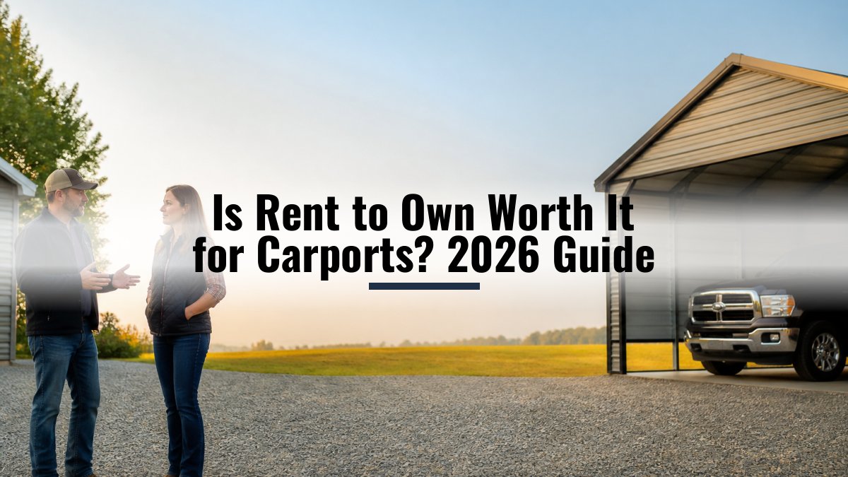 Is Rent to Own Worth It for Carports? 2026 Guide