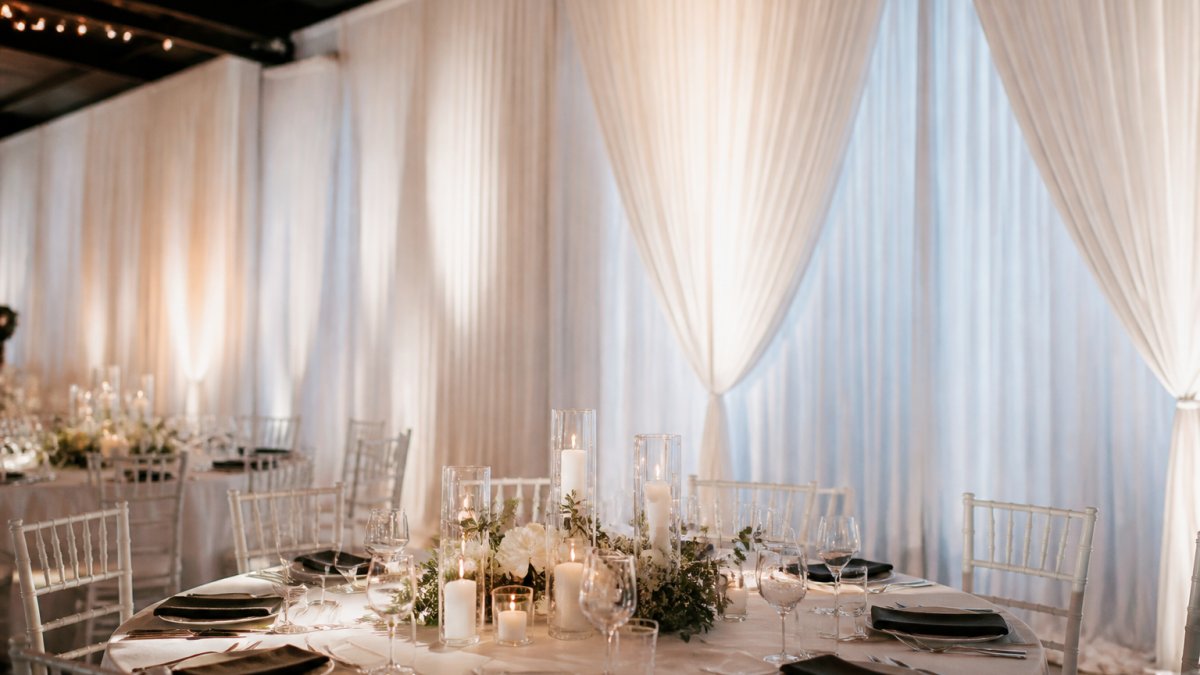 Is Renting White Drapes for a Wedding Reception Worth It?