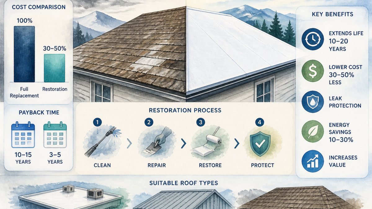 Is Roof Restoration Worth It? A 2026 Guide