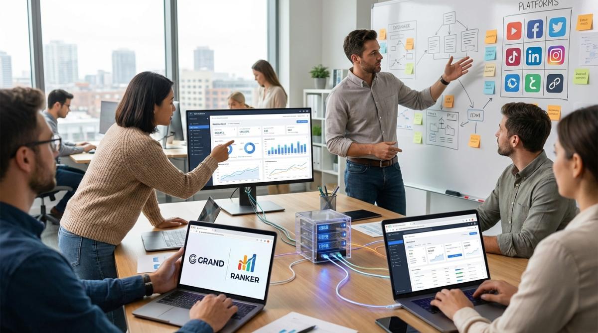 Semrush dashboard showing e-commerce SEO metrics