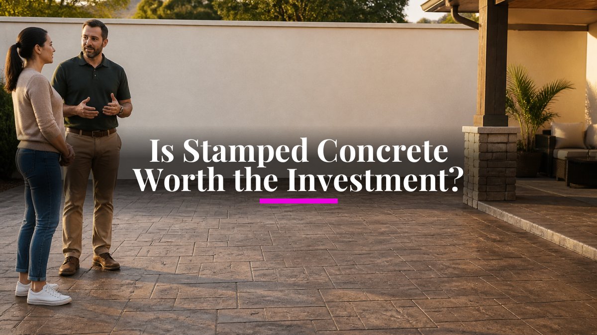 Is Stamped Concrete Worth the Investment?