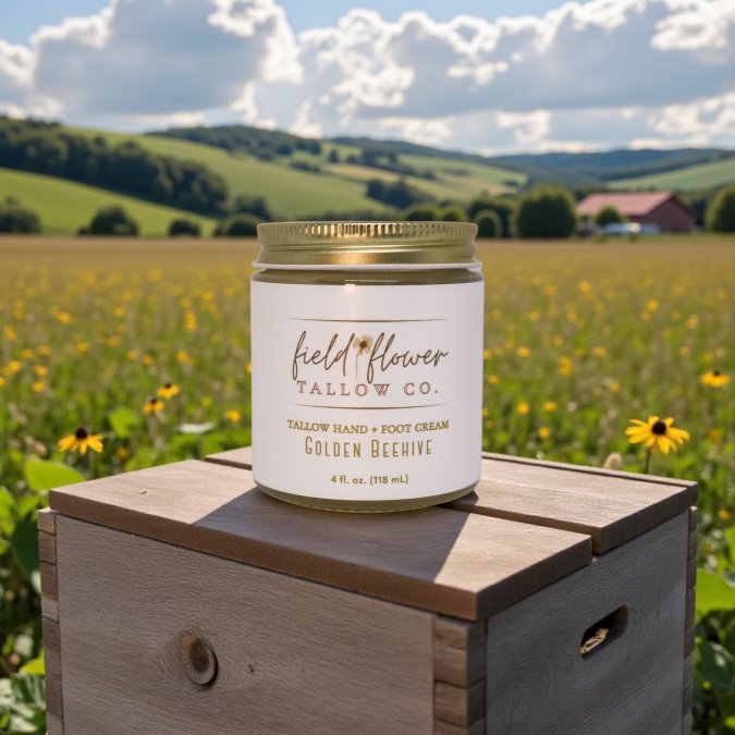 Golden Beehive Hand and Foot Cream