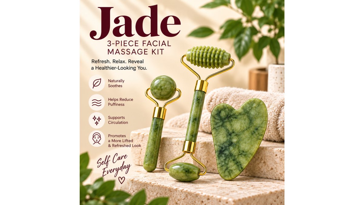 Jade 3-Piece Facial Massage Kit