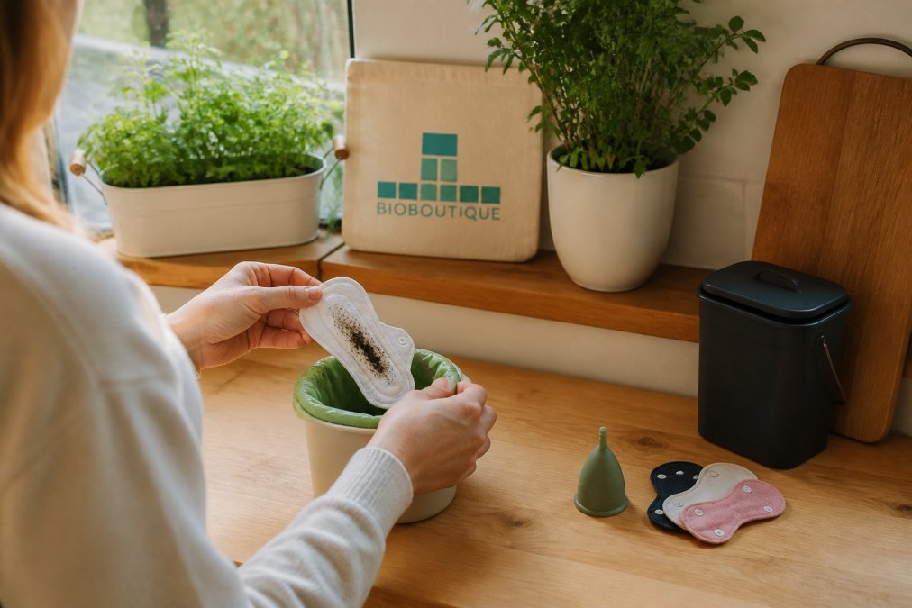 Jak recyklovat použité menstruační pomůcky doma