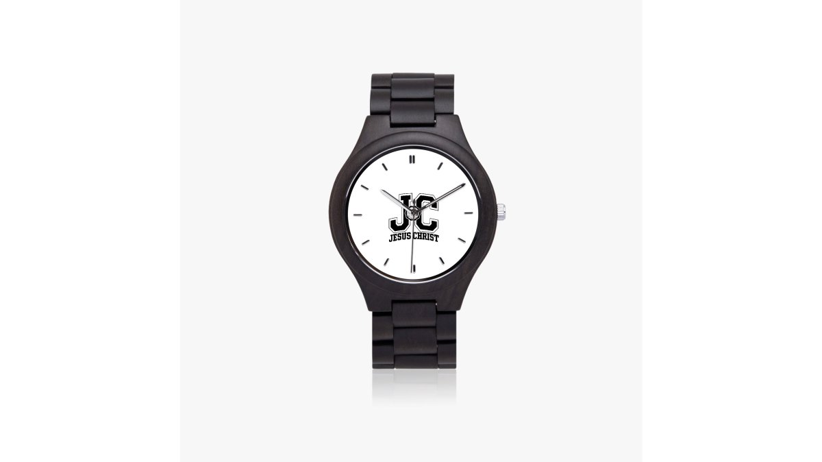 JC Italian Olive Lumber Quartz Christian Watch