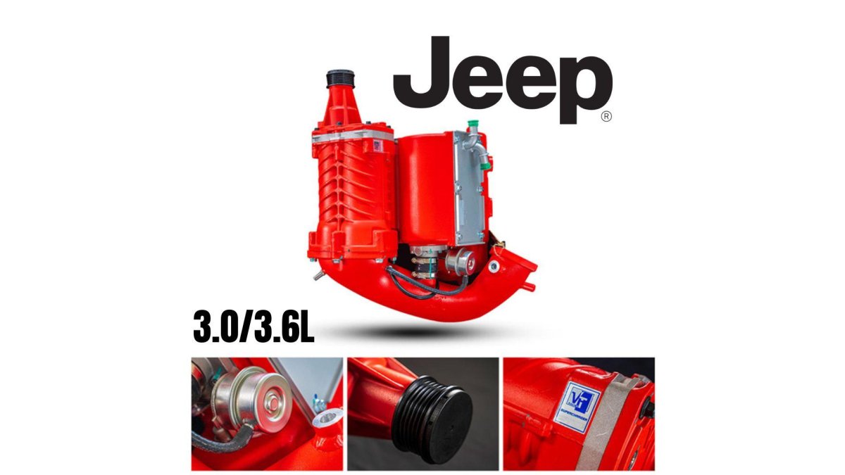Jeep Pentastar 3.6L V6 Supercharger Kit