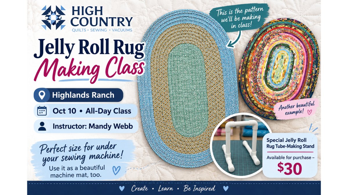 Jelly Roll Rug Class-Highlands Ranch