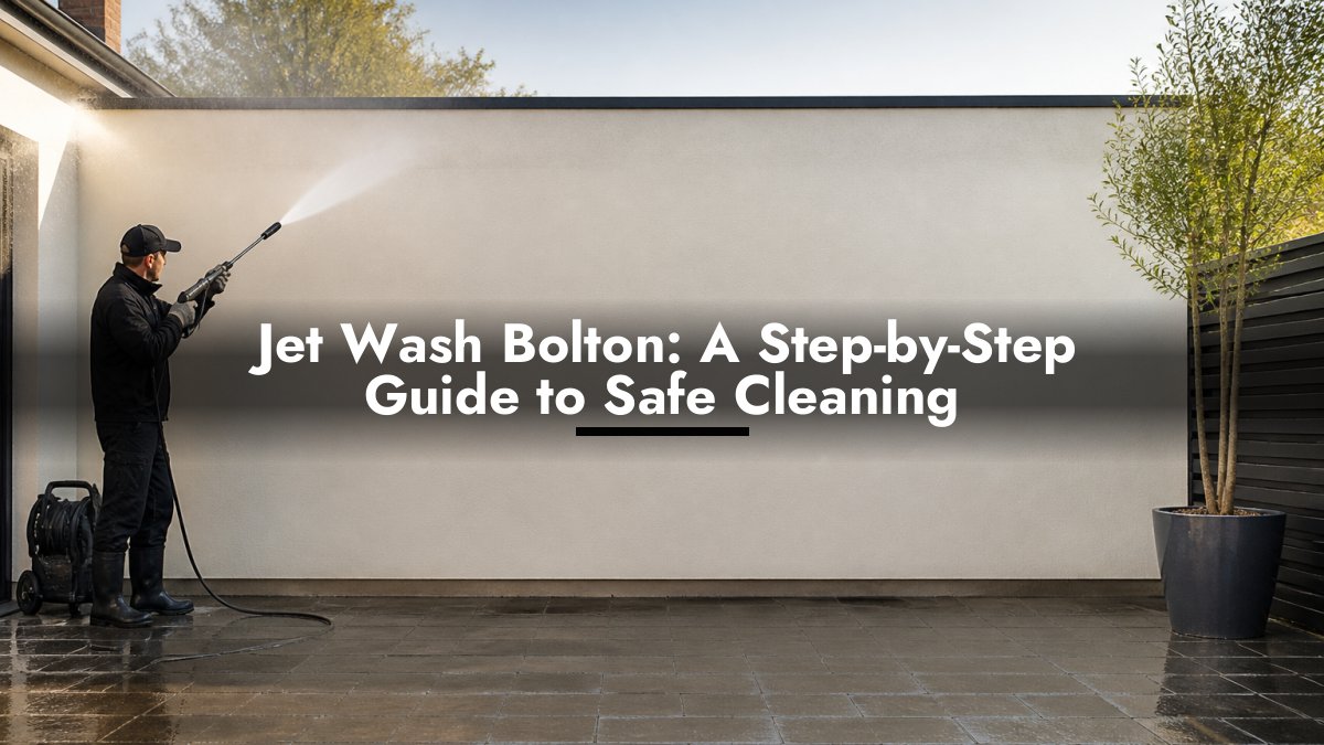 Jet Wash Bolton: From Tired Paving to a Cleaner Finish