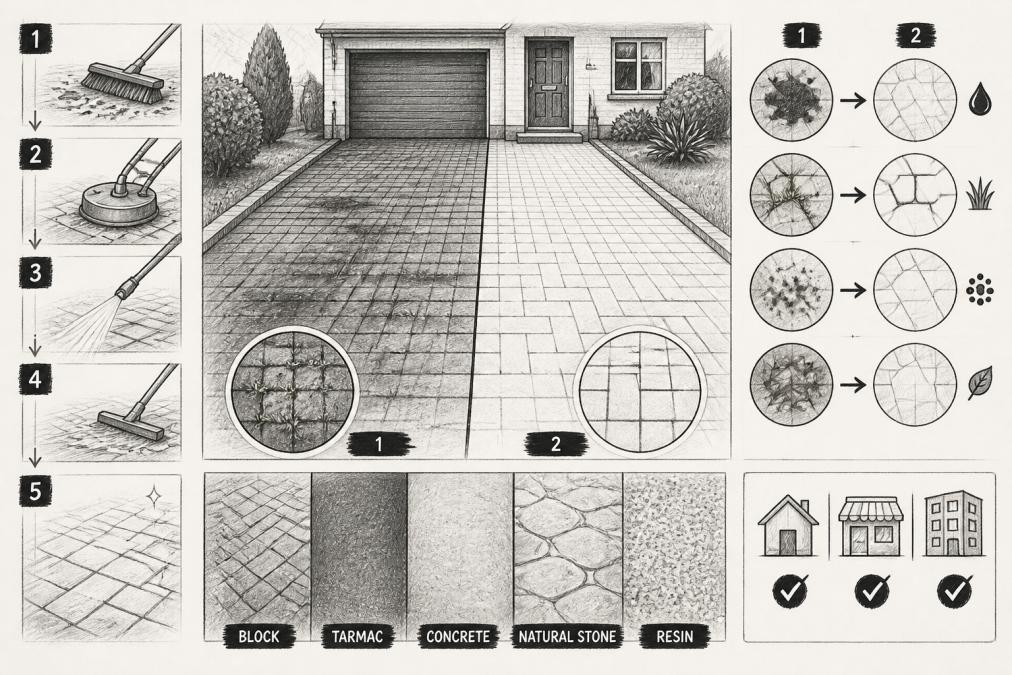 Jet Wash Driveways Near Me: Bolton Surface Guide