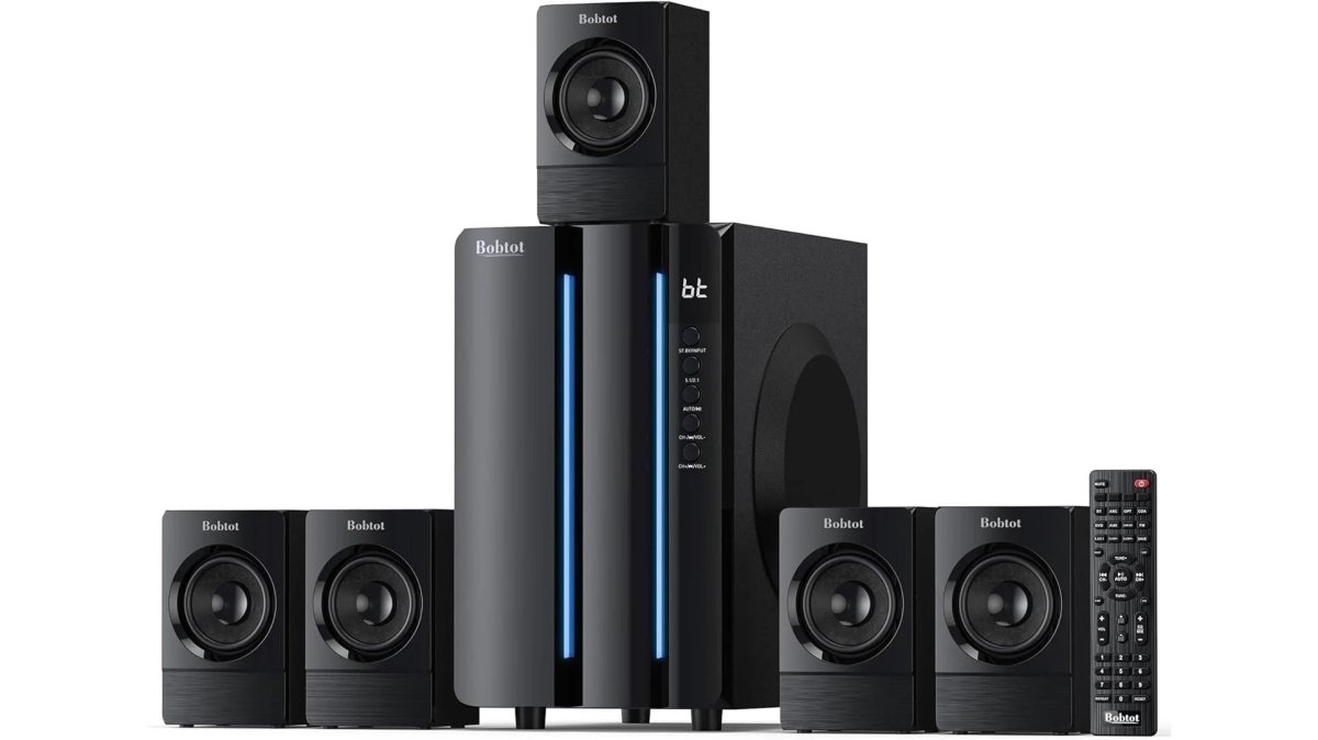 JoeMo 800W Surround Sound System