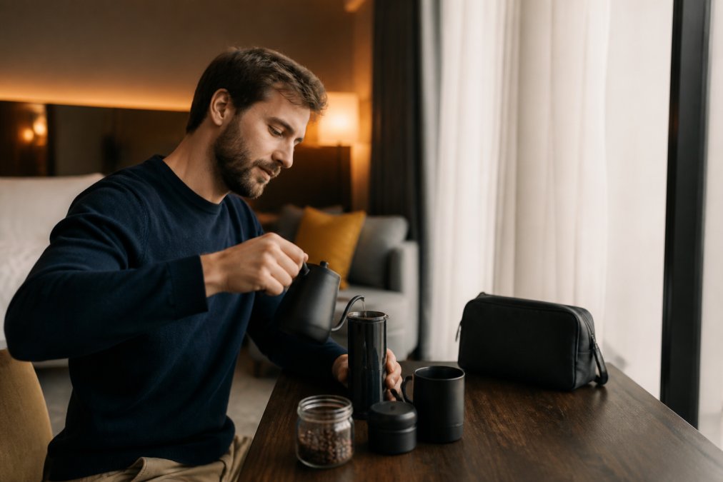 Kaffeoplevelser for den kvalitetsbevidste rejsende