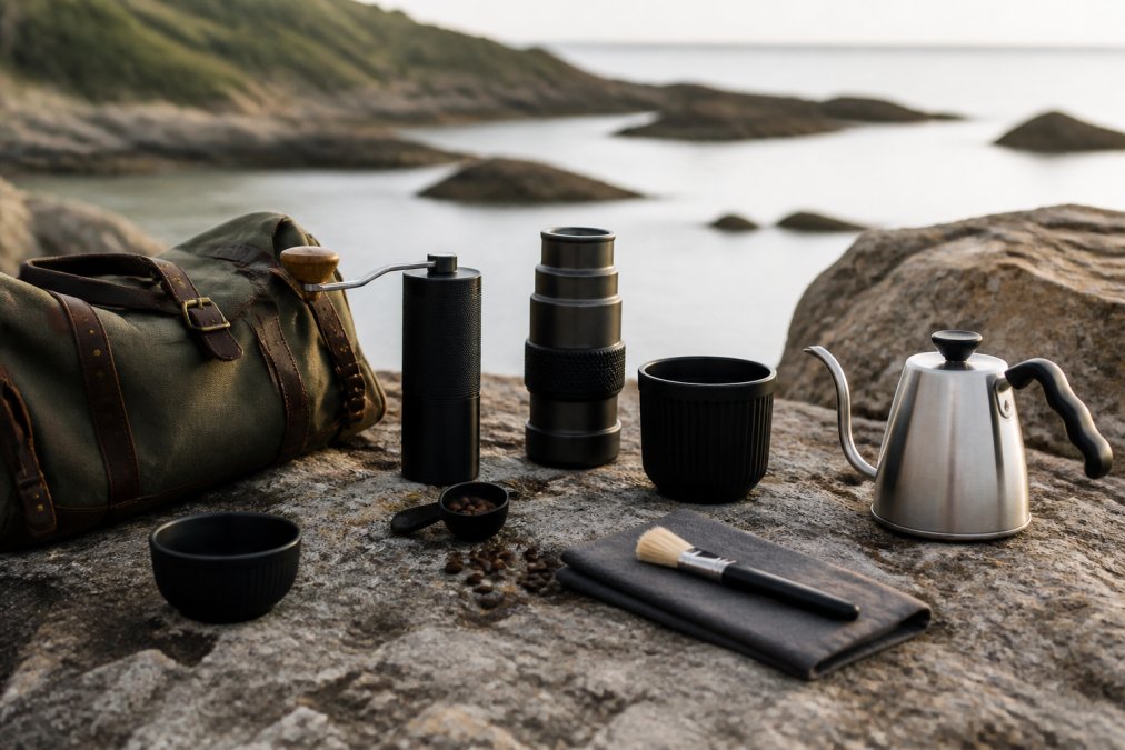 Kaffeudstyr til den kræsne rejsende