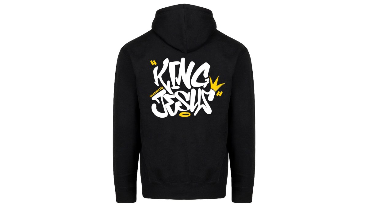 King Jesus Graffiti Hoodie