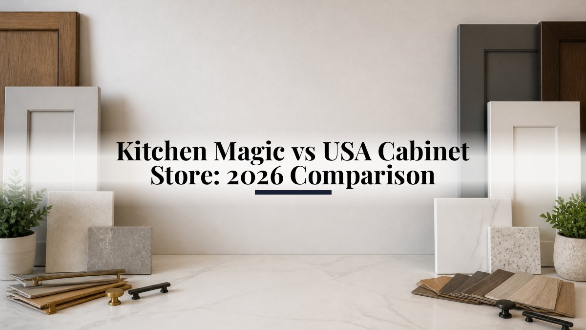 Kitchen Magic vs USA Cabinet Store: 2026 Comparison