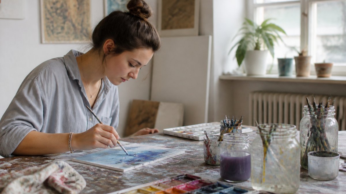Kunsttherapie für Introvertierte in Wien: Einzelsetting & Gruppe
