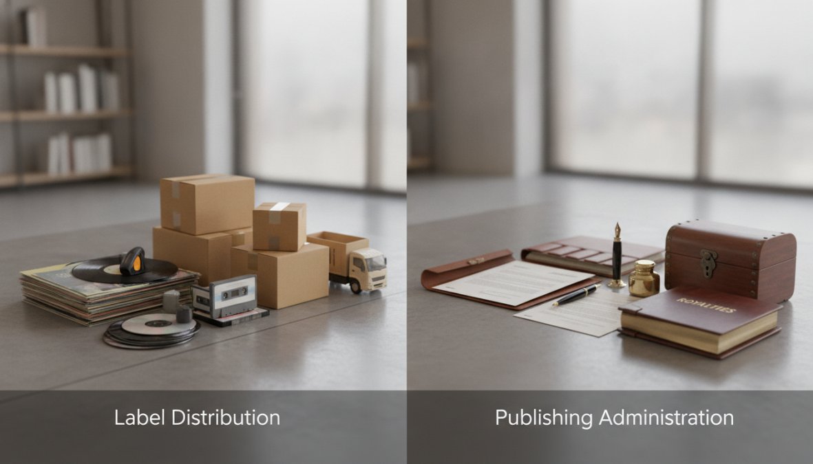 Label Distribution vs Publishing Administration: Key Differences