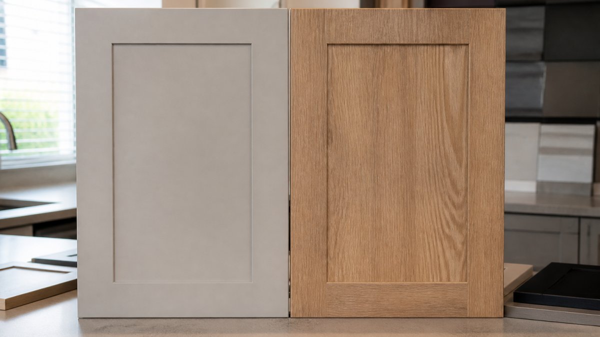 Laminate vs Timber Veneer for Cabinet Doors