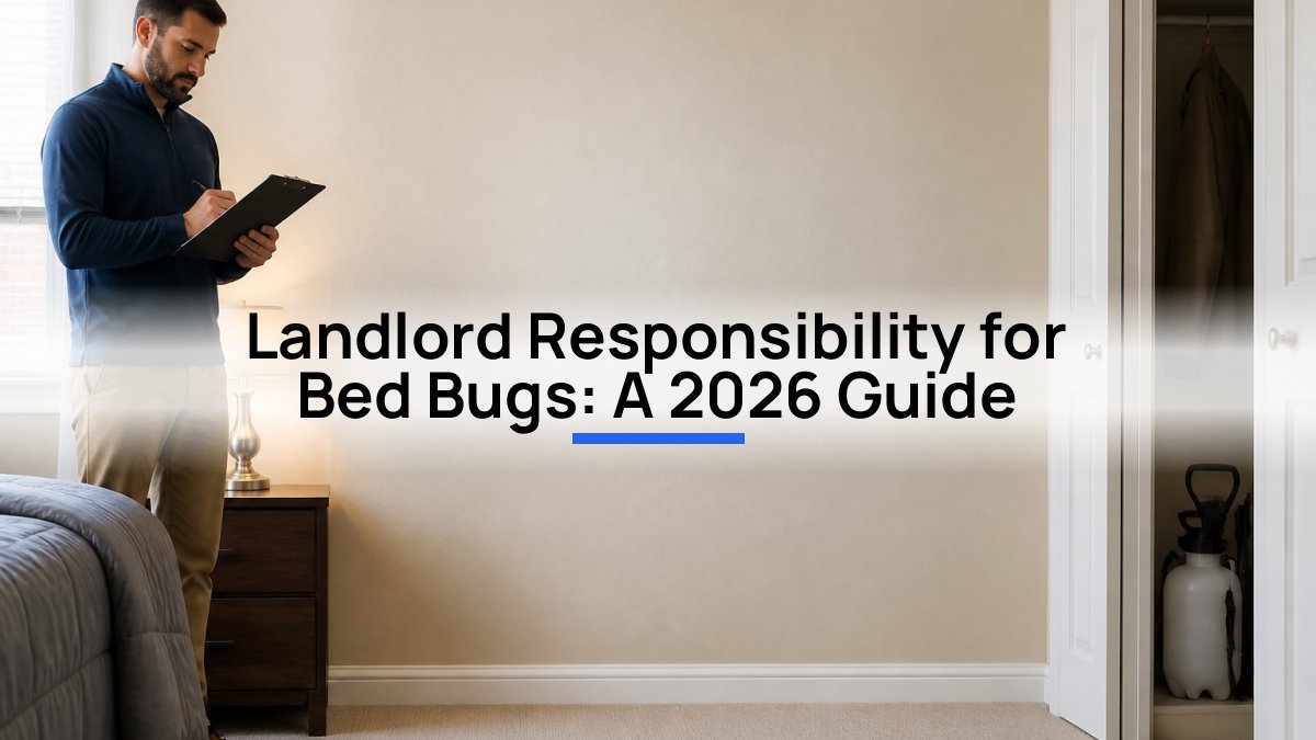 Landlord Responsibility for Bed Bugs: A 2026 Guide