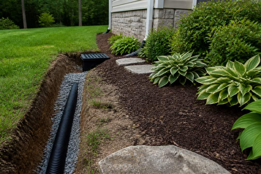 Landscape Drainage Solutions for Homes: 7 Steps to Fix Water