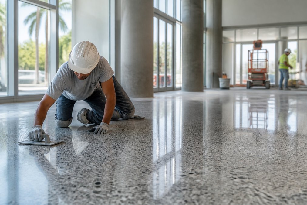 Large Scale Terrazzo Installation: Florida Guide
