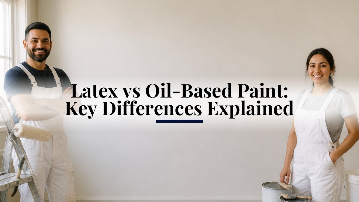 Latex vs Oil-Based Paint: Key Differences Explained