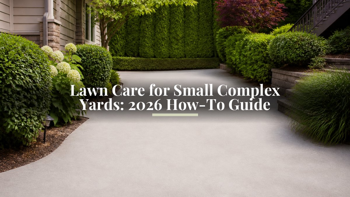 Lawn Care for Small Complex Yards: 2026 How-To Guide