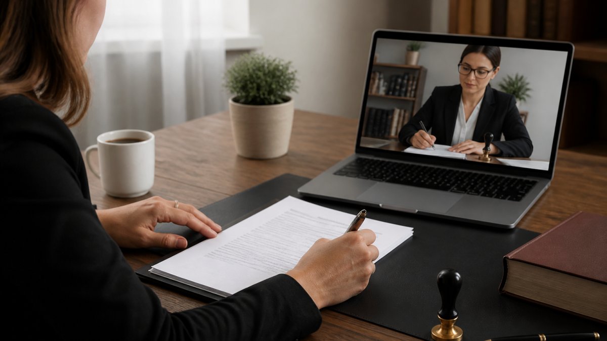 Legal Validity of Electronic Signatures on Notarized Documents