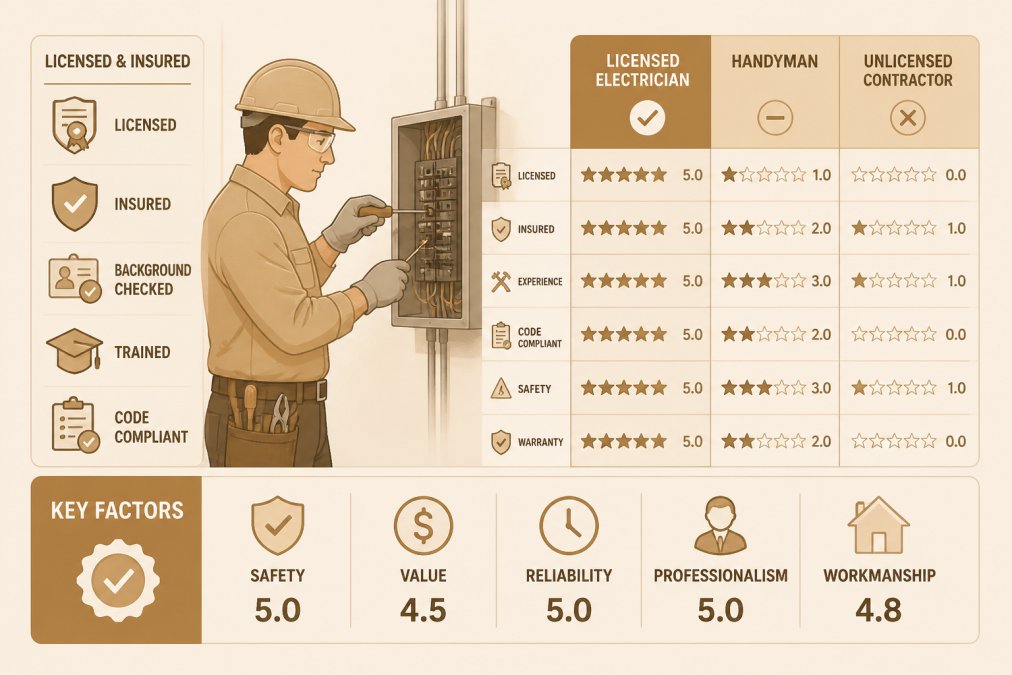 Licensed Electrician Near Me: How to Hire a Pro in 2026