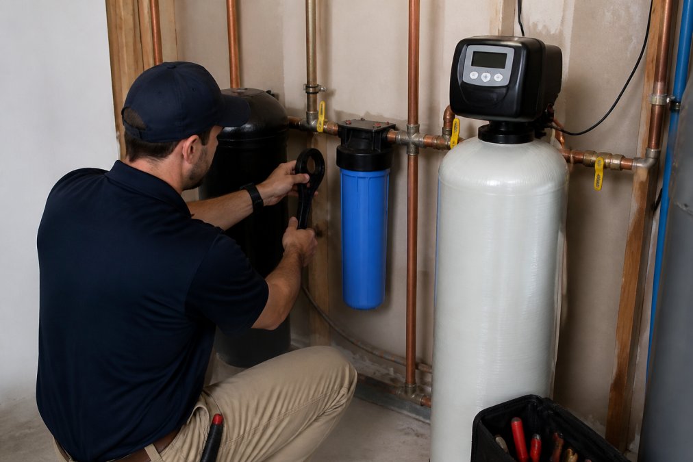 Licensed Plumber for Water System Installation