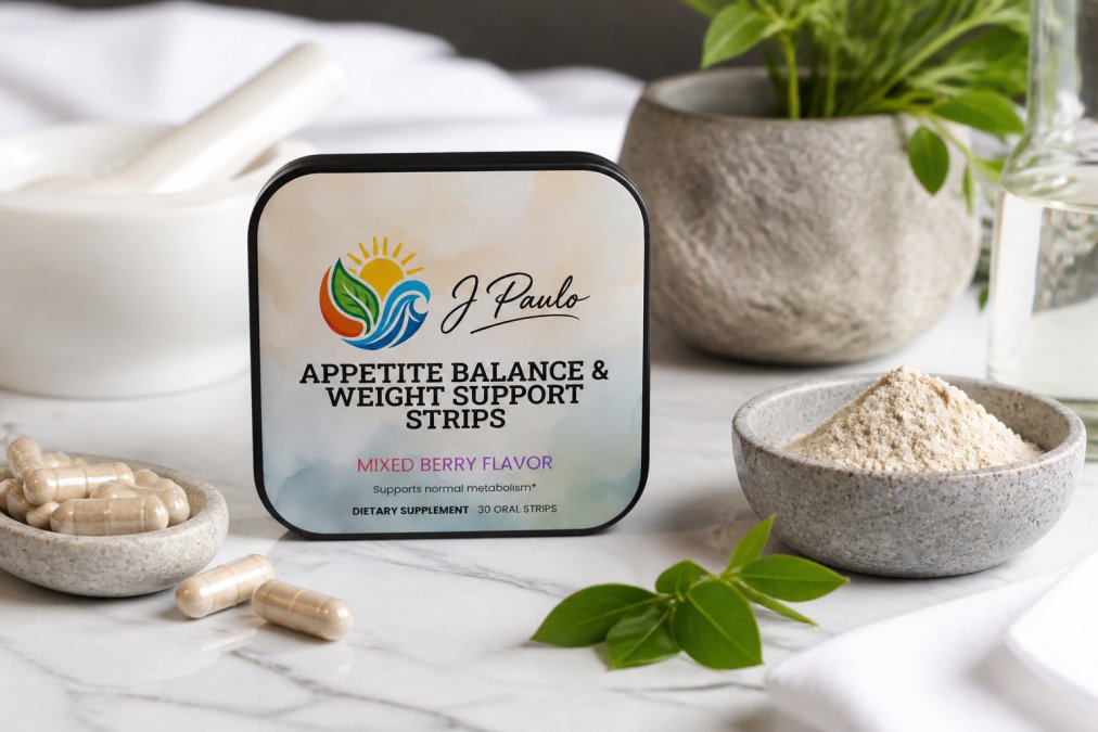 Close-up of premium supplement bottles with clean, minimalist labels showing transparent ingredient lists and US manufactured certification, with capsules and powder displayed on white marble surface emphasizing purity and no artificial additives