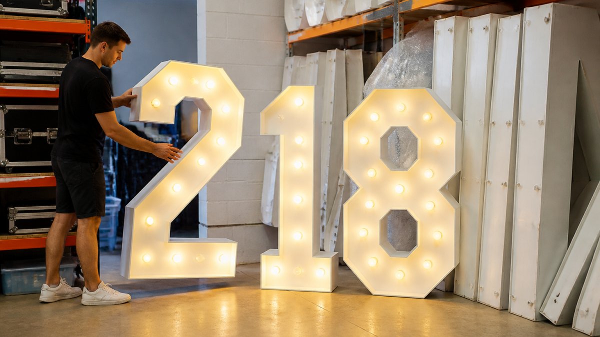 Light Up Numbers for Party: Hire or Buy Guide 2026