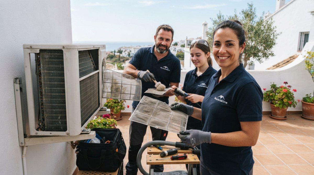 Limpieza filtros aire acondicionado Mijas: Guía completa
