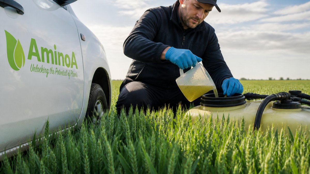 Liquid Biostimulant Application Rates for Wheat