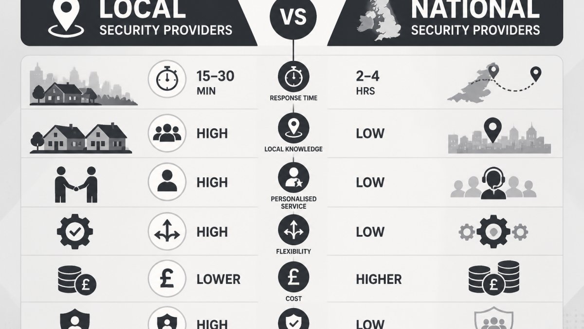 Local vs National Security Providers: Choose Right