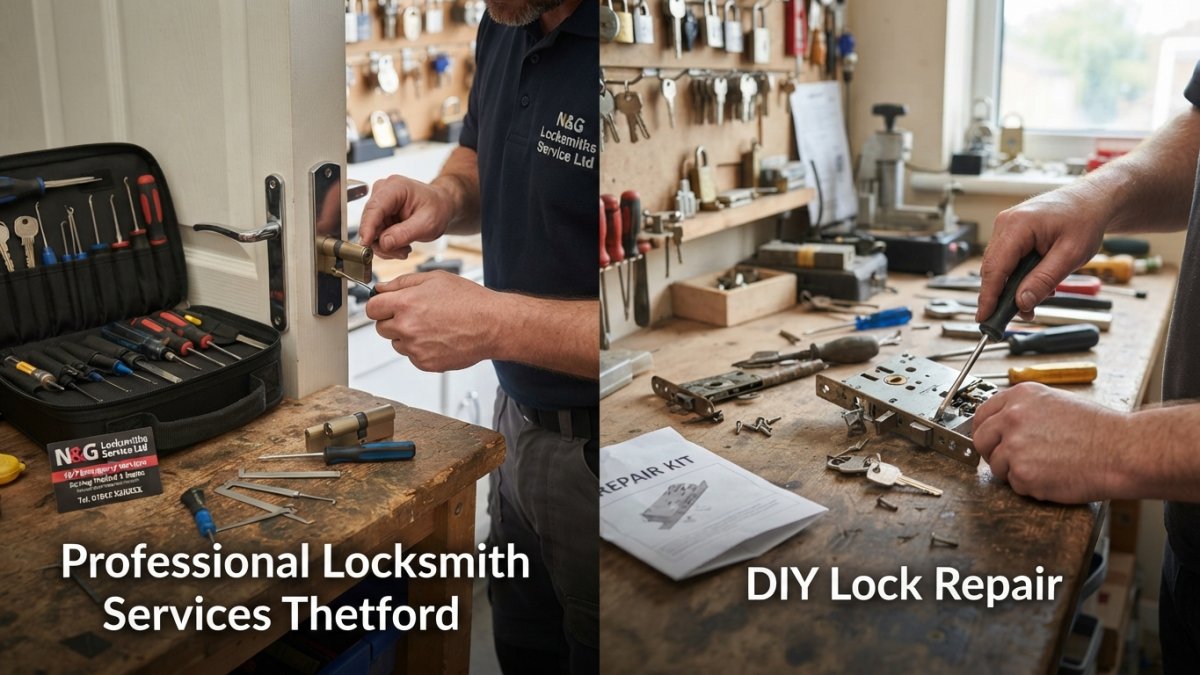 Locksmith Services Thetford vs DIY Lock Repair