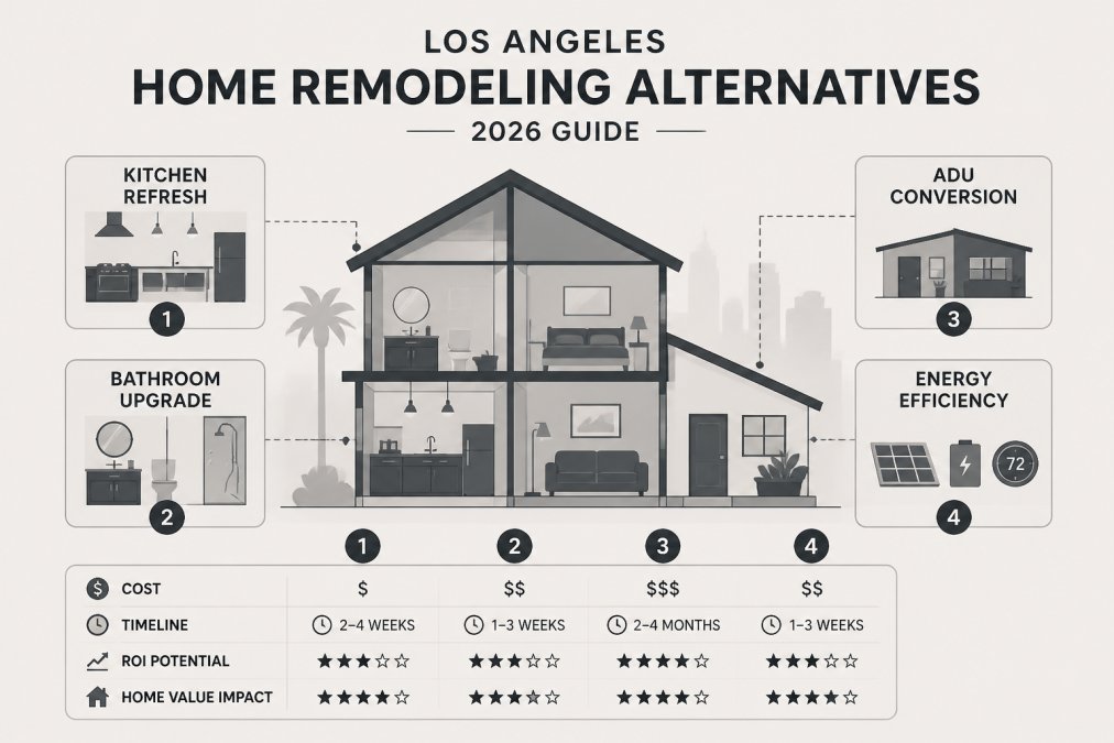 Los Angeles Home Remodeling Alternatives: 2026 Guide