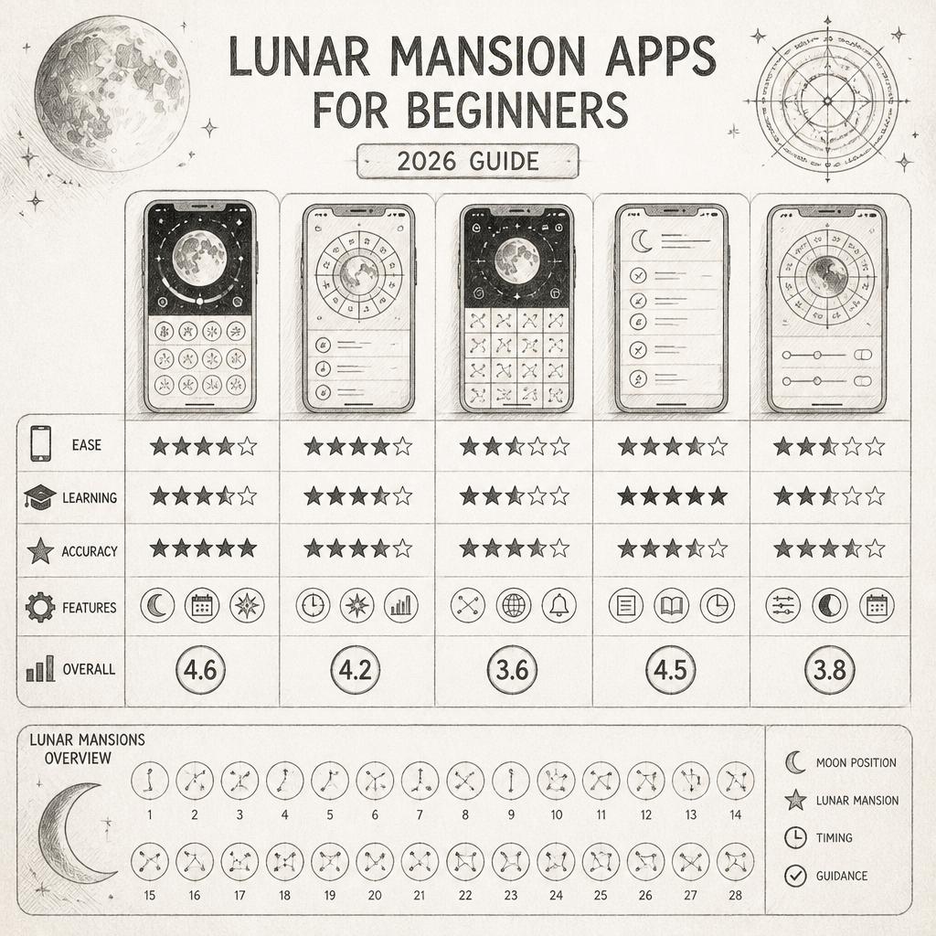 Lunar Mansion Apps for Beginners: 2026 Guide