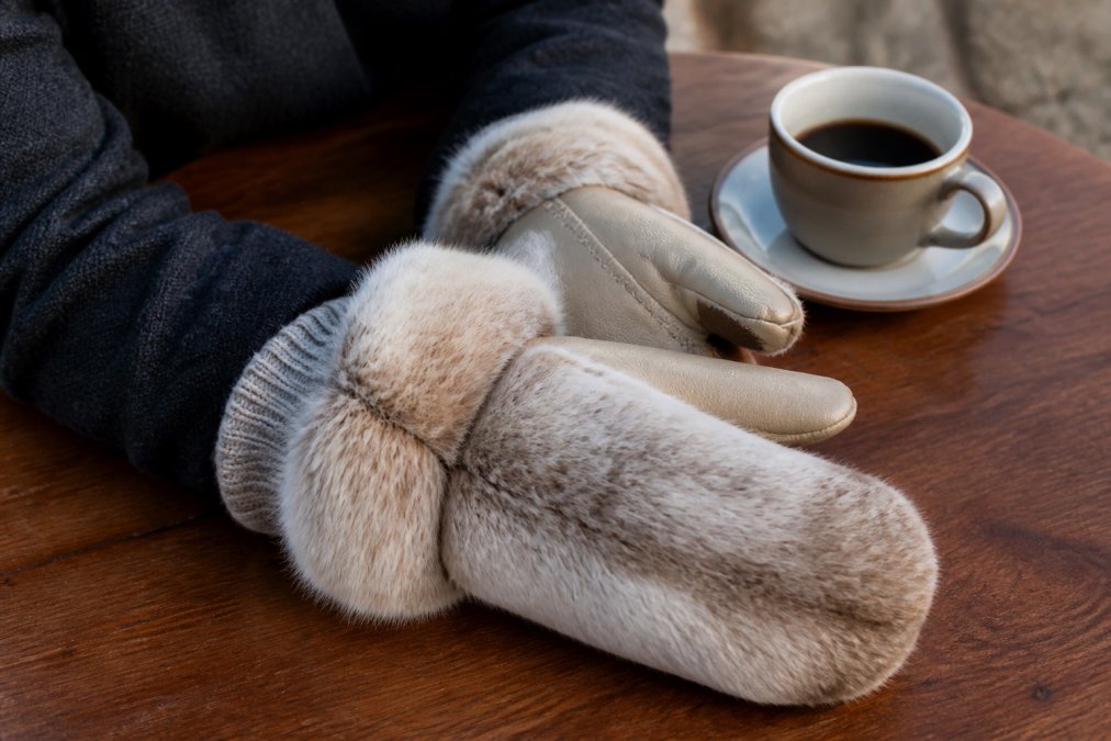 Infographic visualizing the key factors influencing luxury fur mittens pricing through detailed texture analysis