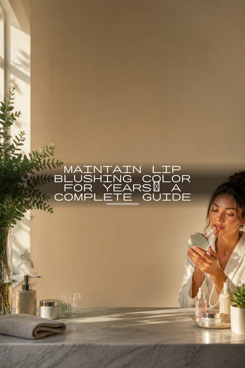 Maintain Lip Blushing Color for Years: A Complete Guide