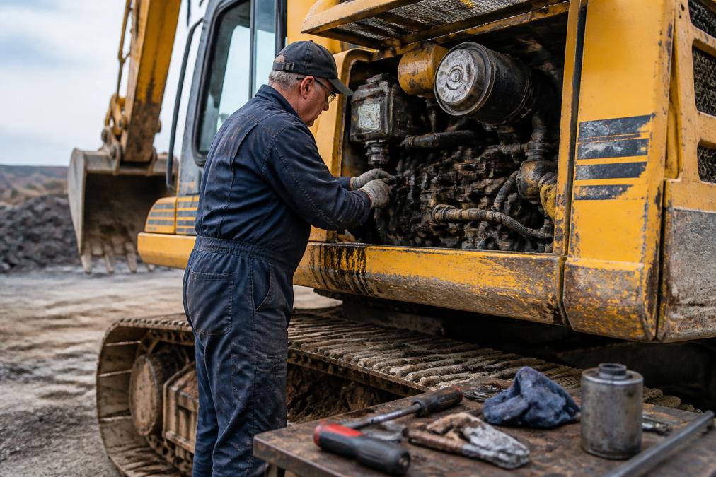 Maintenance Tips for Older Hydraulic Excavators
