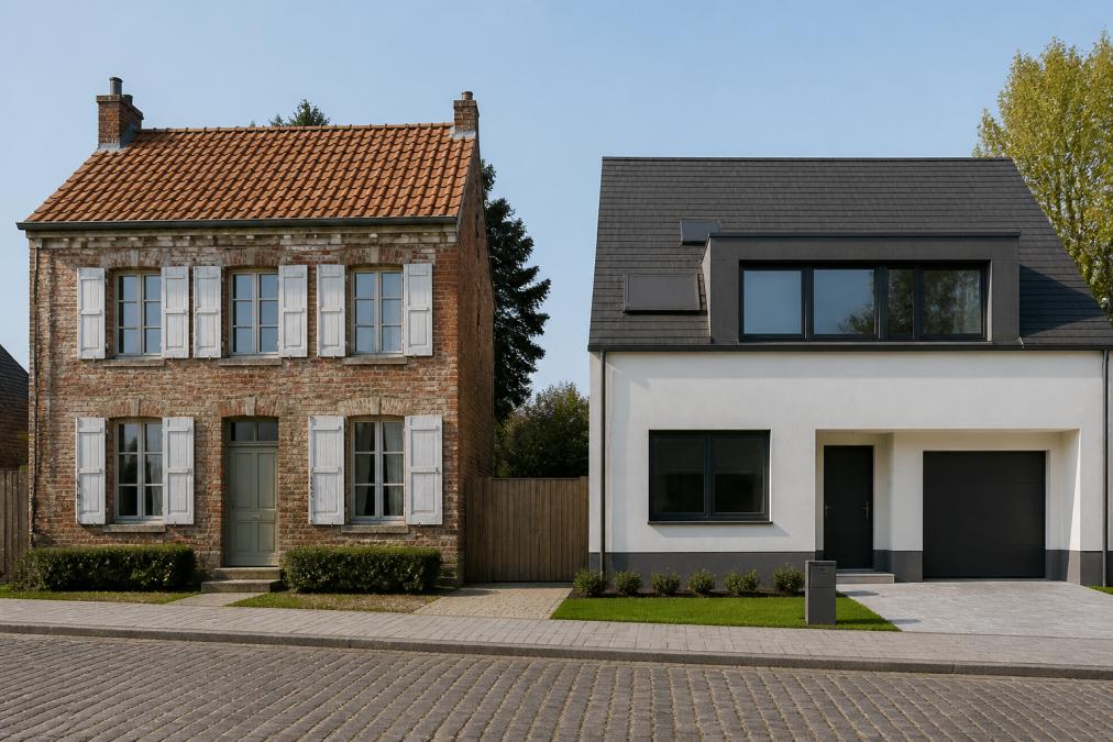 Maison ancienne vs maison neuve en Belgique : avantages
