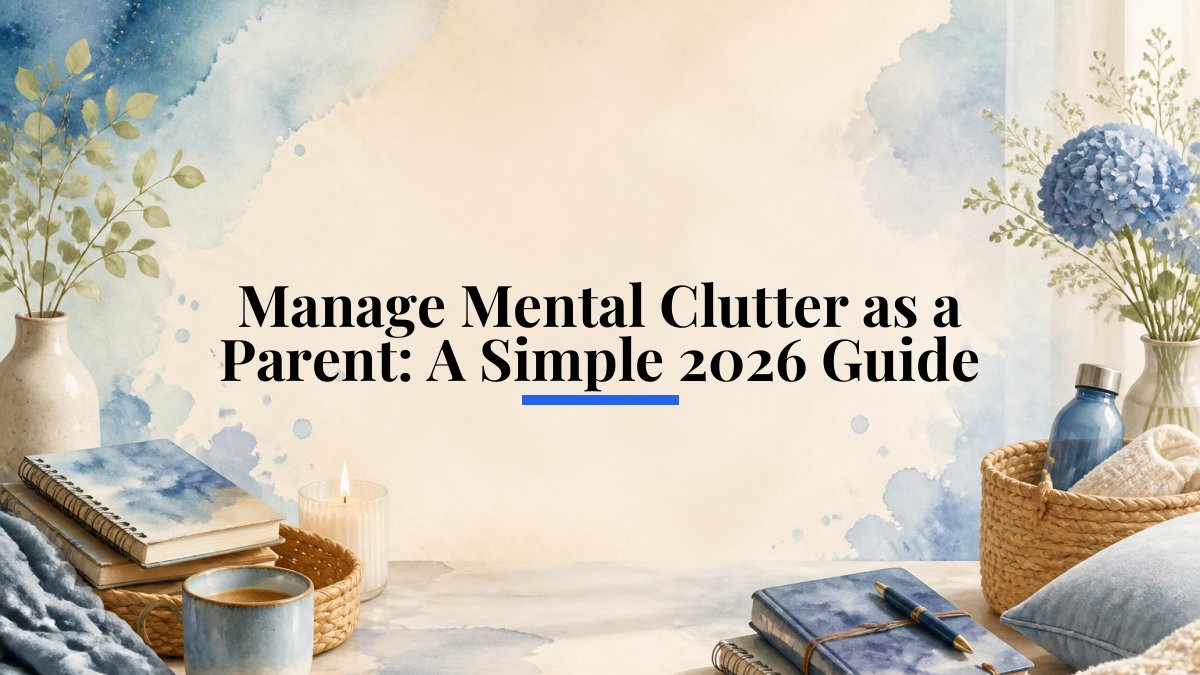 Manage Mental Clutter as a Parent: A Simple 2026 Guide