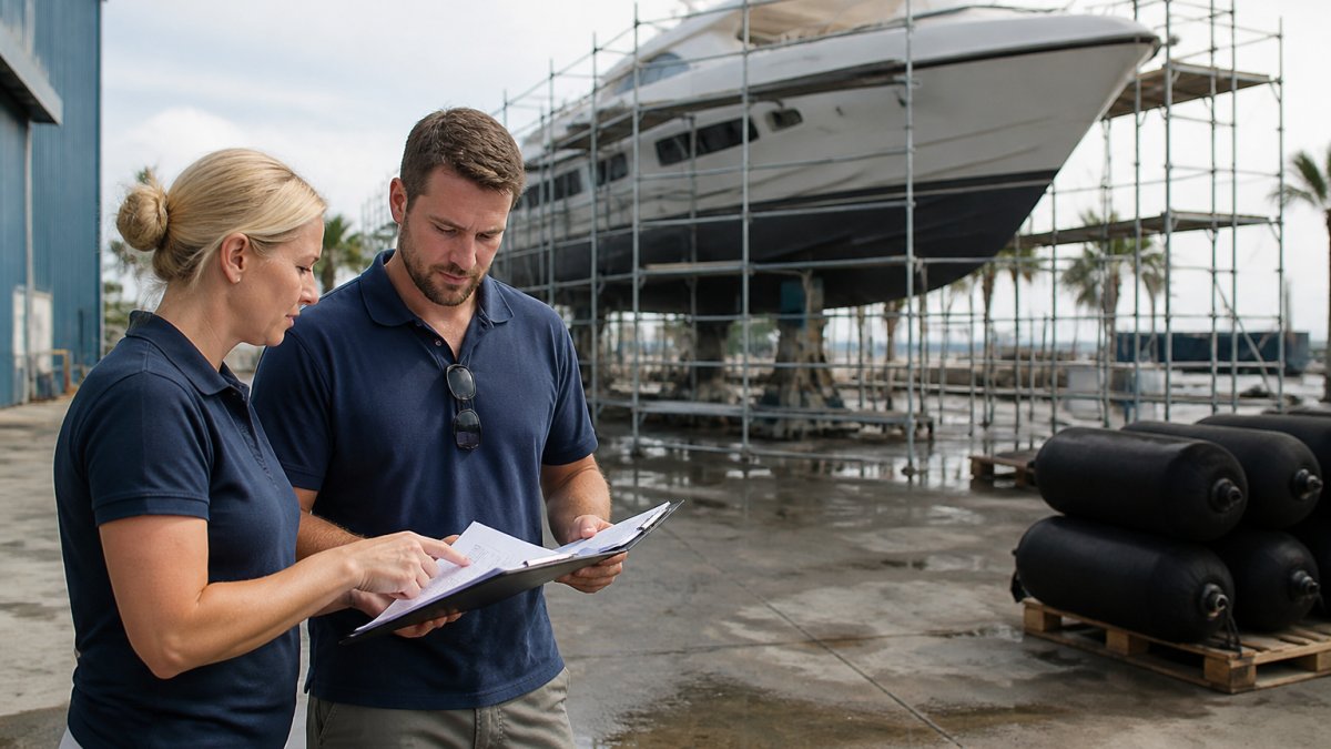 Managing Crew Logistics During Yacht Shipyard Periods