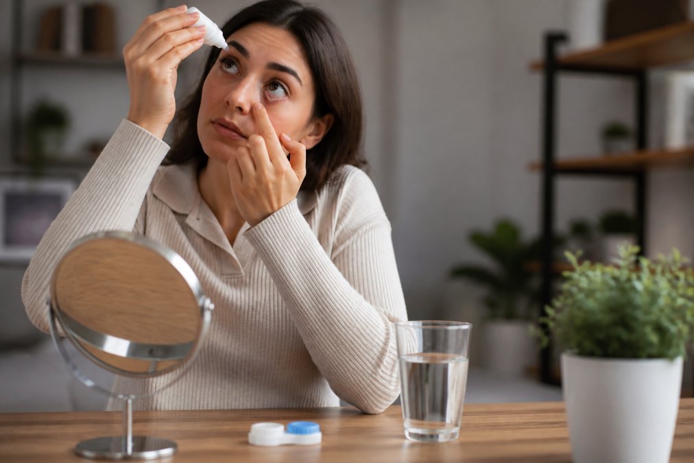 Managing Dry Eyes With Contact Lenses
