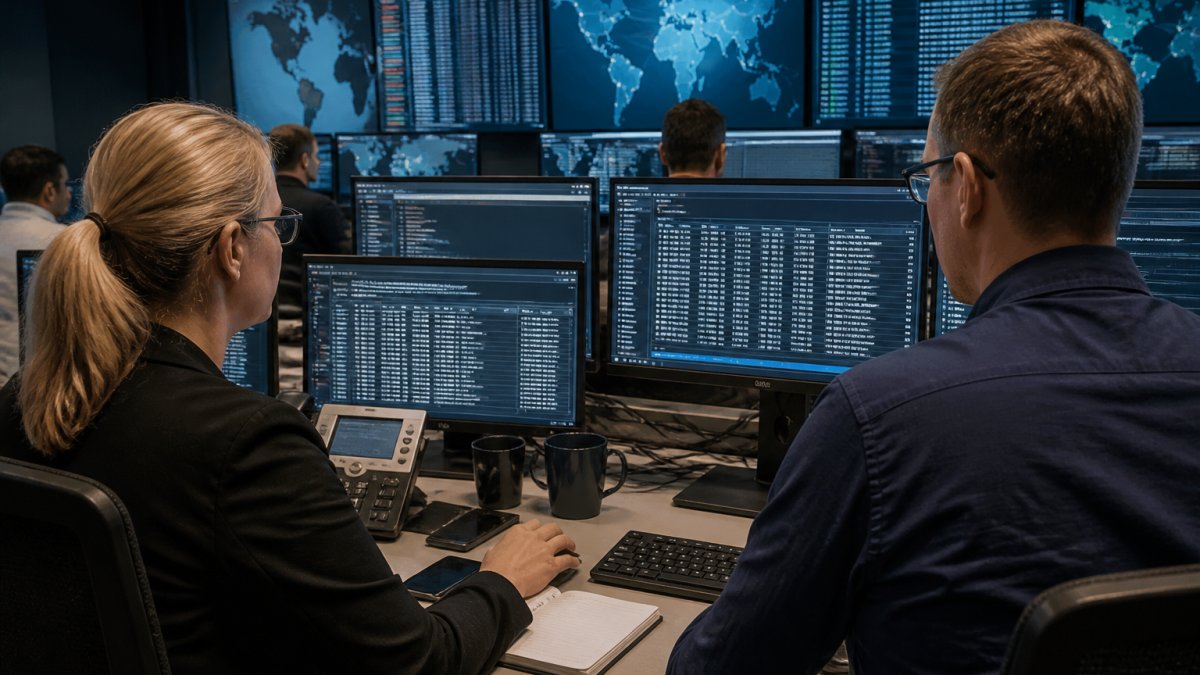Security team monitoring real-time audit logs while managing privileged access for non human identities.