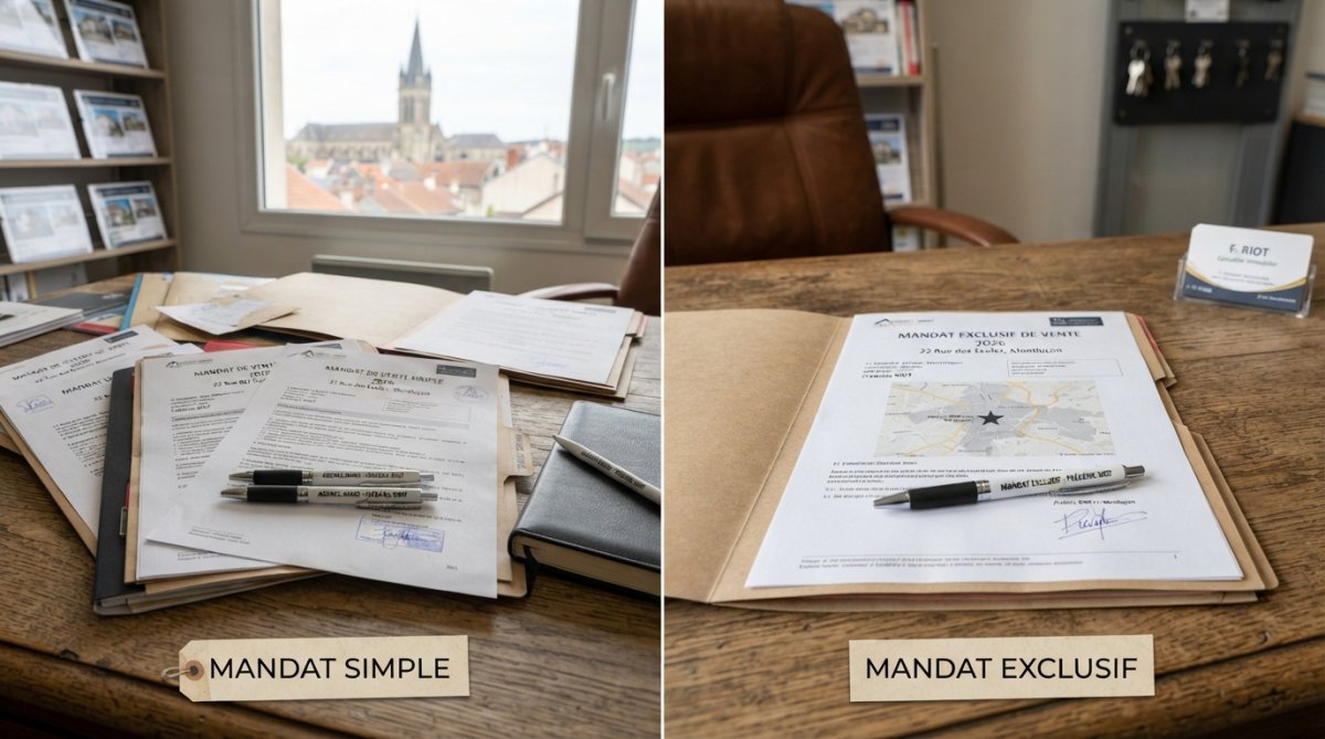 Mandat simple ou exclusif 2026 : guide complet