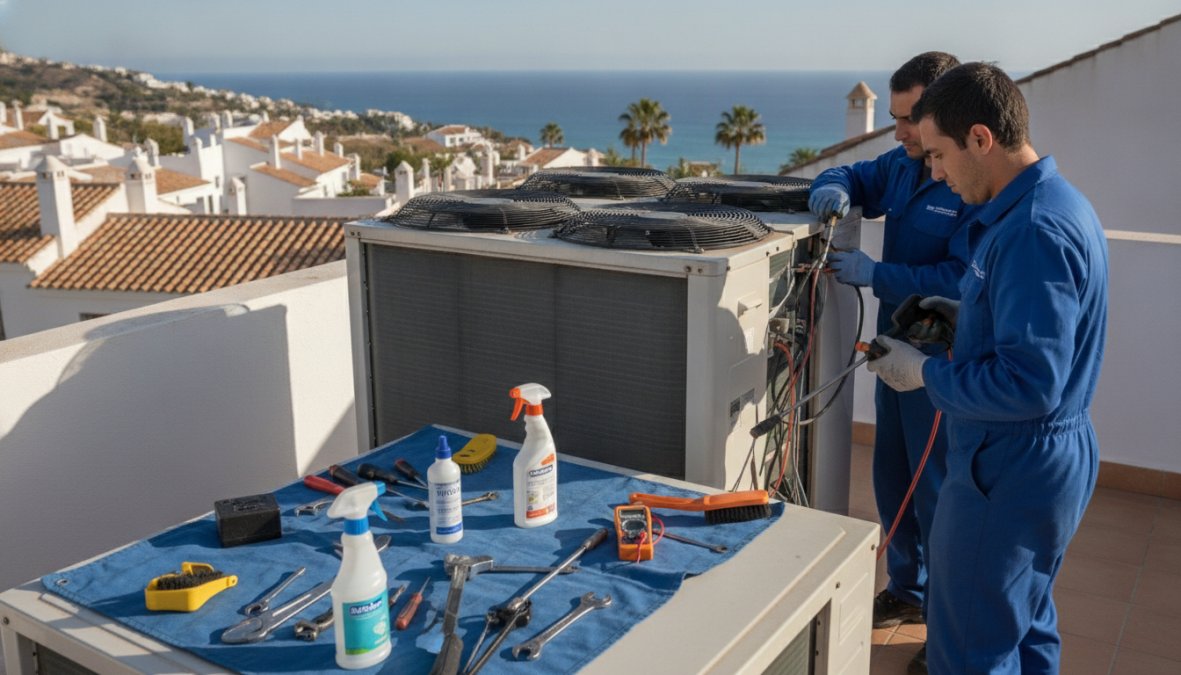 Mantenimiento preventivo aire acondicionado Costa del Sol
