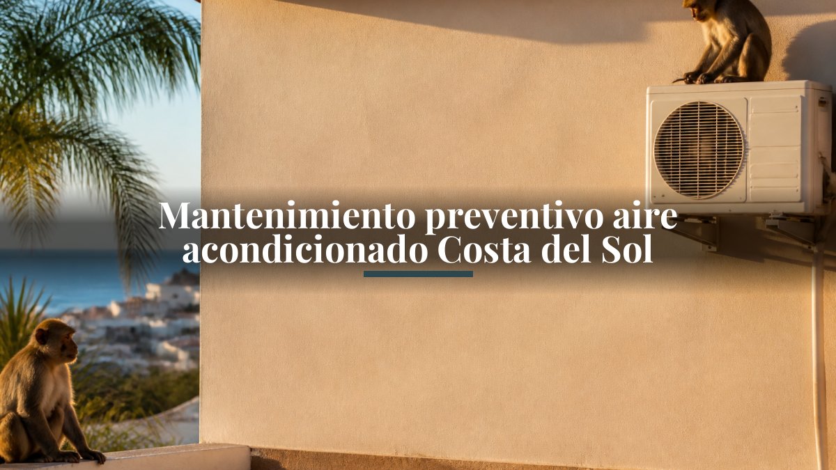Mantenimiento preventivo aire acondicionado Costa del Sol